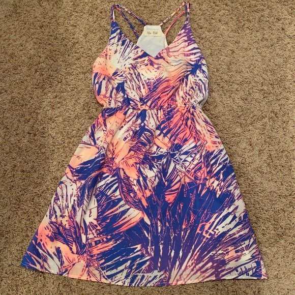 Bo Bel Dresses & Skirts - Bo Bel Floral Colorful Sun Dress